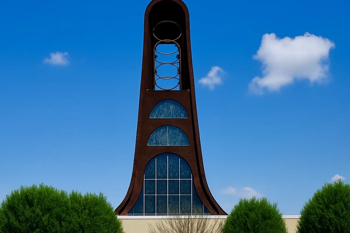 A church bell tower against the sky