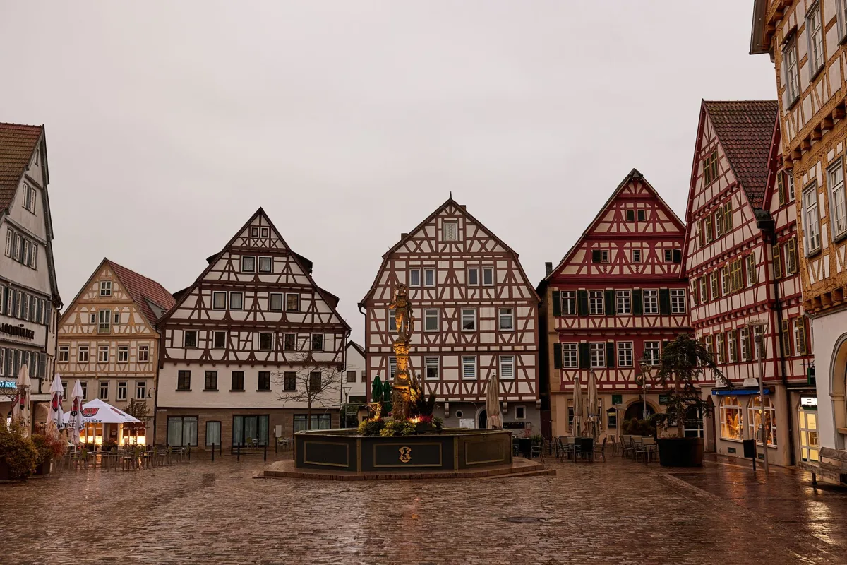An old medieval German town